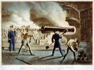 Inside Fort Sumter 4-12-1861