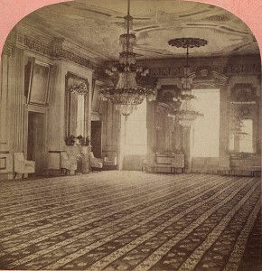 White House East Room during A. Johnson administration
