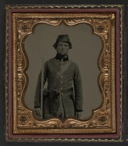 Unidentified Confederate soldier