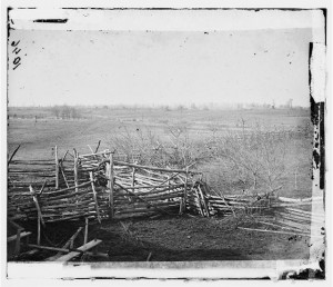 View of First Bull Run battlefield