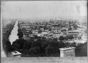 Washington from Capitol roof June 27, 1861