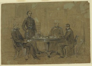 General Scott and staff July 1861