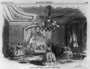 Ladies' Drawing Room -Fifth Avenue Hotel 1859