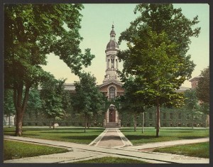 Nassau Hall, Princeton University (c1903; LOC - LC-DIG-ppmsca-18254)
