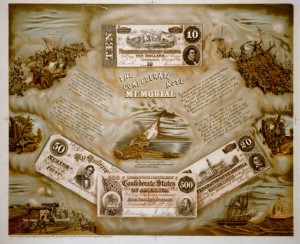 The confederate note memorial