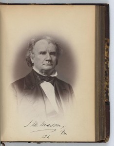 James M. Mason, Senator from Virginia, Thirty-fifth Congress, half-length portrait (1859; LOC - LC-DIG-ppmsca-26663 )