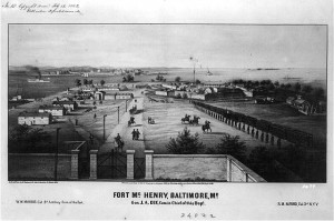 Fort McHenry, Baltimore, Md (c1861 October 29; LOC - LC-USZ62-3677)