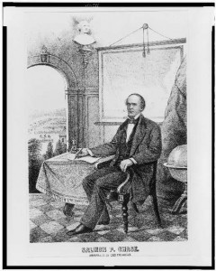 Salmon P. Chase--Secretary of the treasury (ca. 1861; LOC - LC-USZ62-11289)