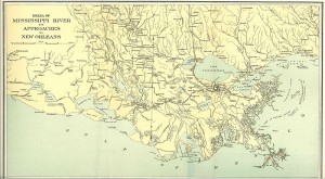 Lower Mississippi River Map