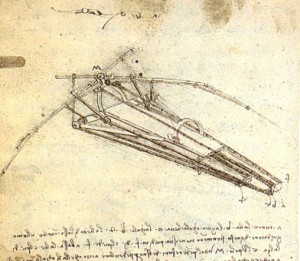 Design for a Flying Machine (Leonardo da Vinci c. 1488)