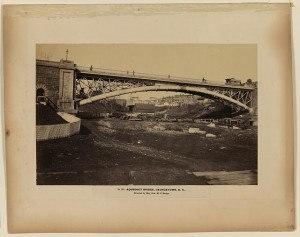 Aqueduct Bridge, Georgetown, D.C., erected by Maj. Gen. M.C. Meigs (between 1861 and 1865; LOC - LC-DIG-ppmsca-07281)