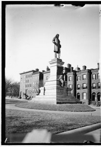 Albert Pike statue (between 1909 and 1919; LOC: LC-DIG-npcc-19486)