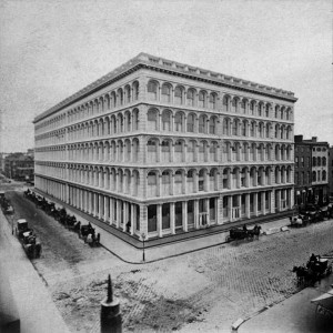 A.T. Stewart's Retail Store, Broadway and 10th Street.
