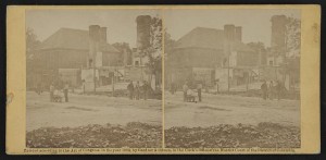 Headquarters Gen'l Magruder, Yorktown (ew York : E. & H.T. Anthony & Co., c1862; LOC: LC-DIG-stereo-1s02888)