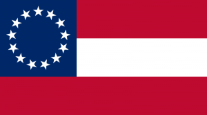 Stars and Bars with 13 stars used November 1861-may 1863