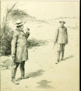 The duel (1887; LOC: LC-USZ62-134752)
