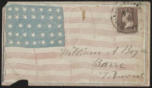 Civil War envelope showing 34-star American flag (between 1861 and 1863; LOC: LC-DIG-ppmsca-31962)