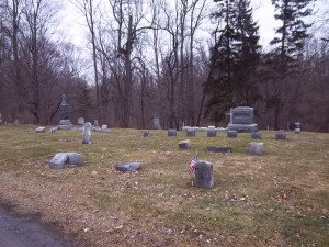 Thomas Welch grave, Restvale Cemetery. Seneca Falls, NY (02-05-2012)