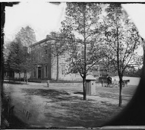 Richmond, Va. Residence of Alexander H. Stephens, Vice President, C.S.A. (1865 April; LOC: LC-DIG-cwpb-00441)