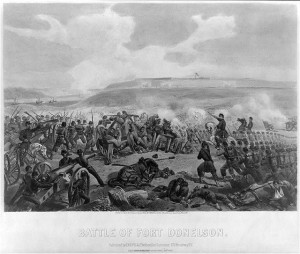 Battle of Fort Donelson (no date recorded on shelflist card; LOC: LC-USZ62-15605)