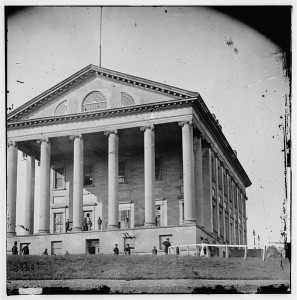 Capitol in Richmond - 1865