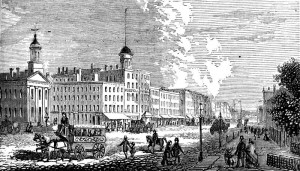 Woodward Avenue, Detroit, 1865 (The loyal West in the times of the rebellion)