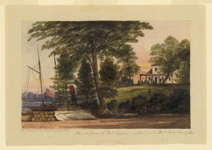 The White House - Pamunkey River, Va. (McIlvaine, William, 1813-1867, artist; 1862; LOC: LC-DIG-ppmsca-20003)