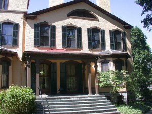 Southern Patio of the Seward House Museum in Auburn, NY (2011)