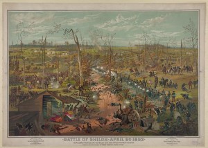 Battle of Shiloh April 6th 1862 (c1885 Dec. 31; LOC: LC-DIG-pga-00540)
