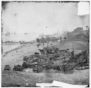 Yorktown, Va. Federal wagon park (May-August 1862; LOC: LC-DIG-cwpb-01577)