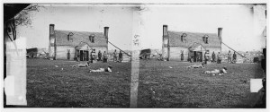 Yorktown, Virginia (vicinity). Allen's farm house. Headquarters of General Fitz John Porter. Lafayette's headquarters before the battle of Yorktown (1862 May; LOC: LC-DIG-cwpb-00126)