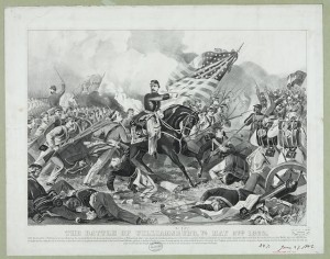 The Battle of Williamsburg, Va. May 5th 1862 (Currier & Ives, 1862; LC-DIG-pga-00615)LOC: 