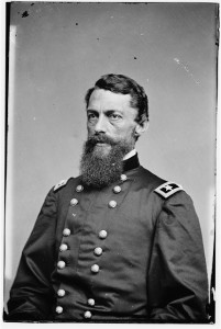 Portrait of Maj. Gen. George Stoneman, officer of the Federal Army (Between 1860 and 1865; LOC: v)
