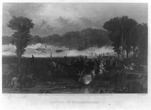 Battle of Williamsburg (c1863 by Alonzo Chappel; LOC: LC-USZ62-92942)