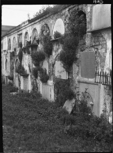 Wall tombs of the old St. Louis Cemetery, New Orleans (between 1920 and 1926; LOC: LC-G391-T-0995)