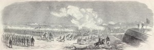 Battle of Williamsburg - Hancock's Brigade charges (Alfred R. Waud - Harper's Weekly May 24, 1862)