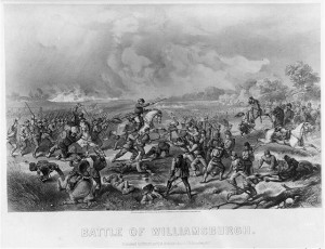 Battle of Williamsburgh (c1862 June 6; LOC: LC-USZ62-1263)