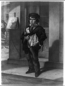 The newsboy (c1853 Feb. 26; LOC: LC-USZ62-19182)