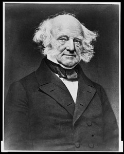 Former President Martin Van Buren, half-length portrait, facing right (photographed between 1840 and 1862, printed later; LOC: LC-USZ62-13008)