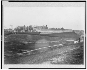 The State Penitentiary, Richmond, Va (photographed 1865, printed later; LOC: LC-USZ62-105082)