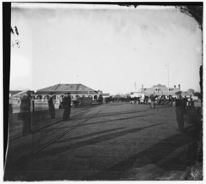 Fort Monroe, Virginia. Wharf (1864 Dec; LOC: LC-DIG-cwpb-01241)