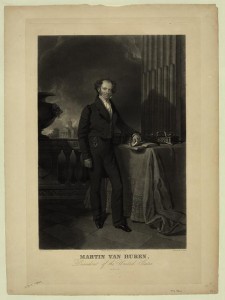 Martin Van Buren, president of the United States (between 1839 and 1841by John Sartain; LOC: LC-DIG-pga-02634)