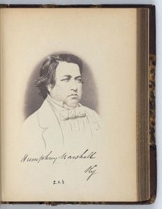Humphrey Marshall, Representative from Kentucky, Thirty-fifth Congress, half-length portrait (1859; LC-DIG-ppmsca-26762)