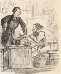 draft cartoon Harper's Weekly August 23, 1862 