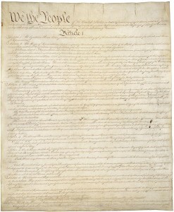Constitution of the United States,page1