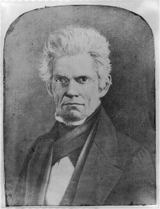 John C. Calhoun (ca. 1850; LOC: LC-USZ62-76296)