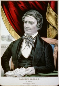 Cassius M. Clay of Kentucky: The champion of liberty (N. Currier, 1846; LOC: LC-USZC2-2047)