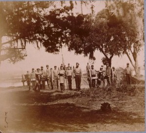 Confederate artillery near Charleston, S.C. (1863(?), printed later; LOC: LC-USZC4-4606)