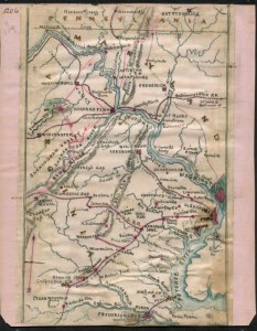 Map of the Potomac River by Robert Knox Sneden (gvhs01 vhs00125 http://hdl.loc.gov/loc.ndlpcoop/gvhs01.vhs00125 )