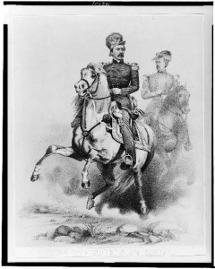 Major Genl. George B. McClellan, Commander of the U.S. Army (by D. J. Byrnes. c.1861; LOC: LC-USZ62-100801)